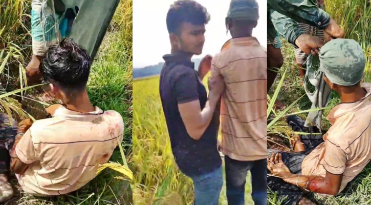 বিএসএফের বন্দুকের আঘাতে বাংলাদেশি যুবক গুরুতর আহত