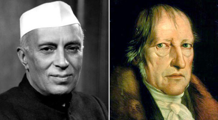 নেহেরুর জন্ম ও হেগেলের চলে যাওয়া