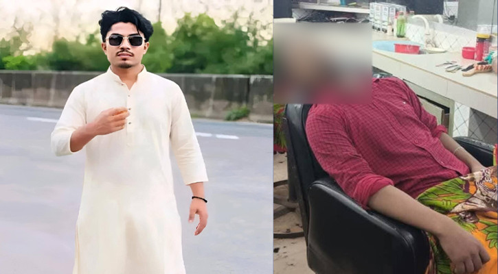 সেলুনে চুল কাটতে গিয়ে...