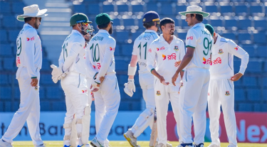 ইনিংস ব্যবধানে জয়ে সিরিজে এগিয়ে গেল বাংলাদেশ
