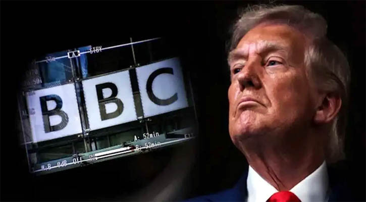 বিবিসির বিরুদ্ধে আইনি ব্যবস্থা নেবেন ট্রাম্প!