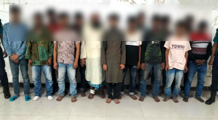 মোহাম্মদপুরে বিভিন্ন অপরাধে গ্রেপ্তার ১৬