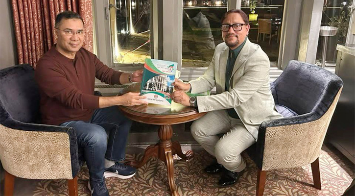 ১৭ বছর পর তারেক রহমানের সঙ্গে দেখা