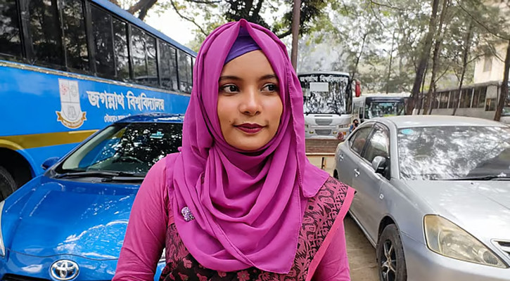 জবি ছাত্রদলের যুগ্ম আহ্বায়ক হলেন সেই খাদিজা