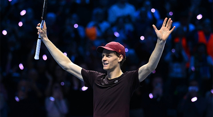 ফের আলকারাসকে হারিয়ে টানা দ্বিতীয়বার চ্যাম্পিয়ন সিনার