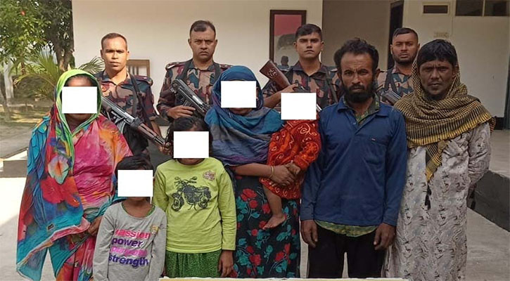 ঝিনাইদহ সীমান্তে ১৮ বাংলাদেশি আটক