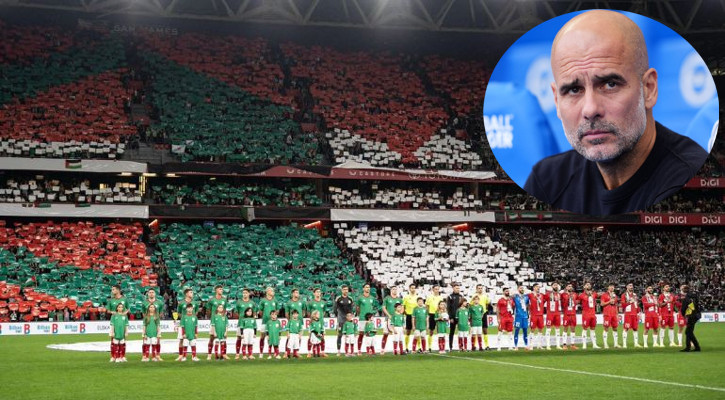 বিশ্ব ফিলিস্তিনকে ধ্বংস হতে দিয়েছে: পেপ গার্দিওলা