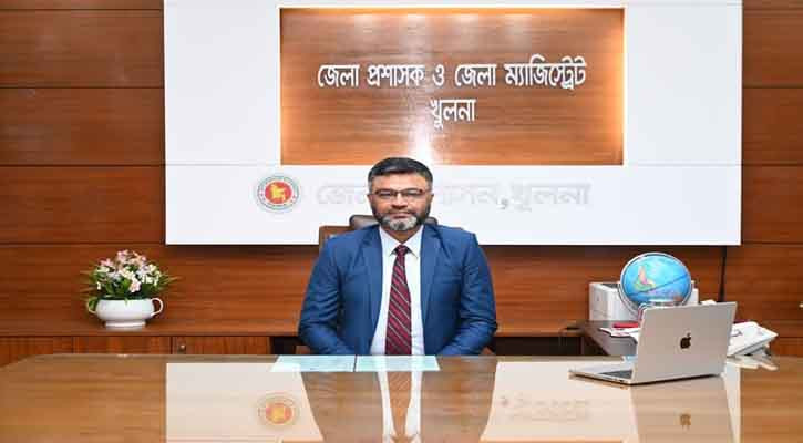 খুলনার নতুন জেলা প্রশাসক জামশেদ খোন্দকারের যোগদান
