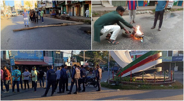 শিক্ষক নিয়োগে বৈষম্যের প্রতিবাদে রাঙামাটিতে চলছে ৩৬ ঘণ্টার হরতাল