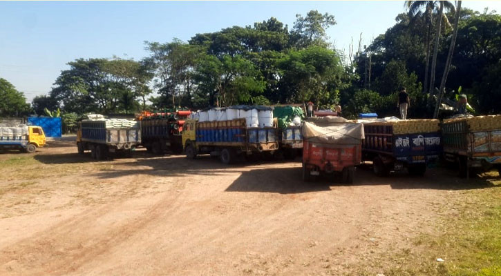 আখাউড়া স্থলবন্দর দিয়ে অনির্দিষ্টকালের জন্য মাছ রপ্তানি বন্ধ