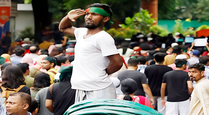 এনসিপির মনোনয়ন নেবেন স্যালুট দেওয়া রিকশাচালক সুজন