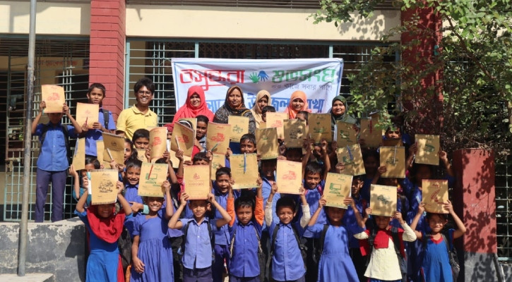 শিশুদের মোবাইল ফোনে আসক্তি কমাতে বসুন্ধরা শুভসংঘের উদ্যোগ