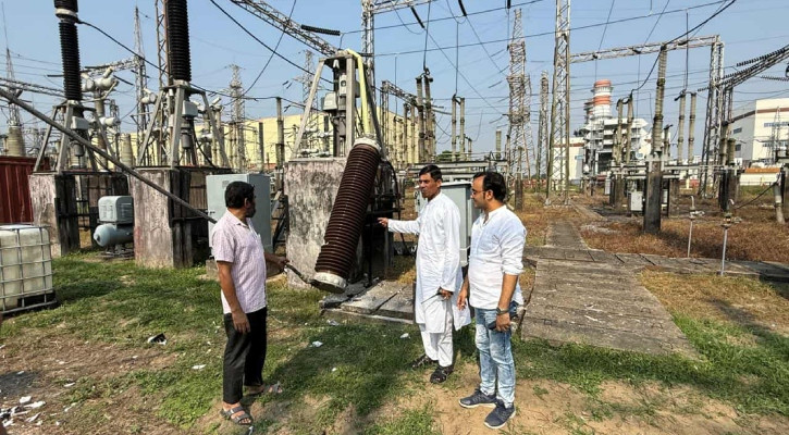 ভূমিকম্পে ঘোড়াশাল তাপবিদ্যুৎ কেন্দ্রে আগুন