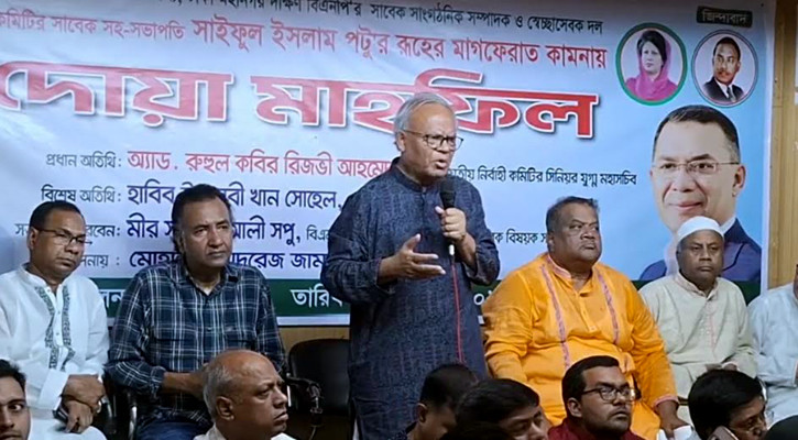 খাল-জলাধার দখলকারী ভূমিদস্যুরাই এখন নেতা: রিজভী