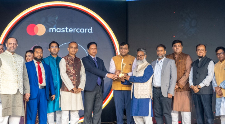 মাস্টারকার্ড এক্সিলেন্স অ্যাওয়ার্ড পেল ইসলামী ব্যাংক
