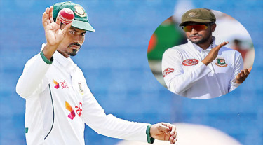 এক যুগের রেকর্ড ভাঙায় তাইজুলকে সাকিবের অভিনন্দন