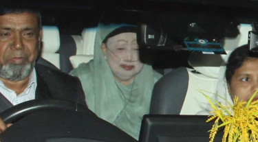 হাসপাতালে ভর্তি খালেদা জিয়া