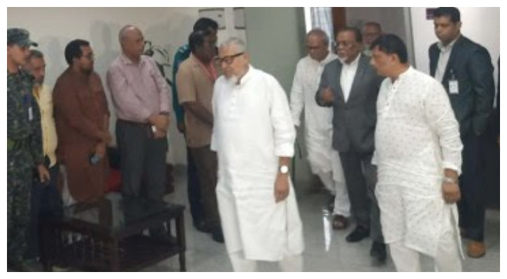 সিইসির সঙ্গে বৈঠকে বিএনপির প্রতিনিধিরা