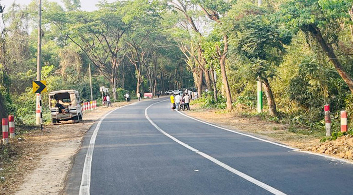 চার লেনের সড়ক হচ্ছে সেই জাঙ্গালিয়ায়