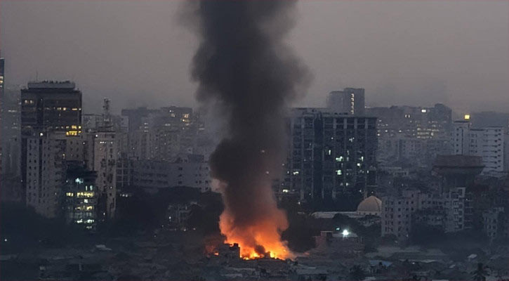 কড়াইল বস্তিতে আগুনের ঘটনায় ফায়ার সার্ভিসের ৫ সদস্যের তদন্ত কমিটি