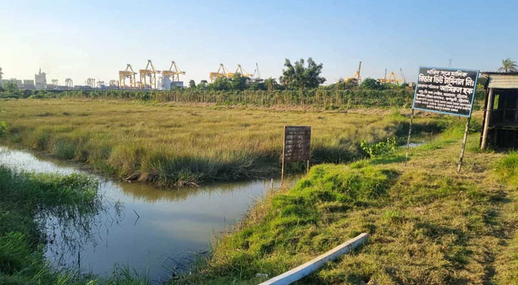 ডাঙ্গারচরে রিভার ভিউ টার্মিনালের জমি দখল নিয়ে উত্তেজনা