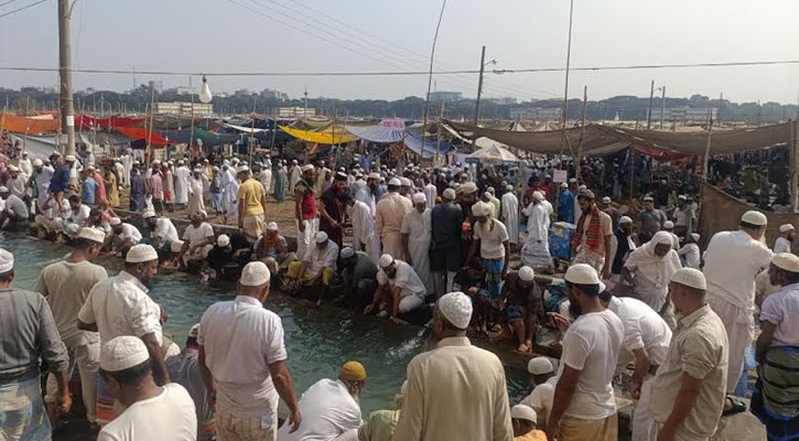 টঙ্গীতে জোড় ইজতেমায় দুই মুসল্লির মৃত্যু