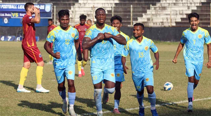 হতাশা কাটিয়ে আবাহনীর জয়, তিন পয়েন্ট পেল ফর্টিসও