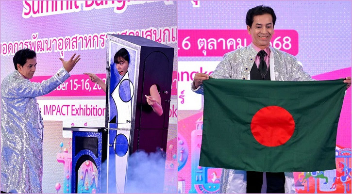 বিদেশের মেলায় আলীরাজের জাদুতে মুগ্ধ দর্শক