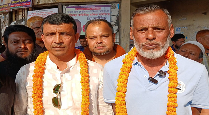 মাগুরা বাস কাউন্টার মালিক সমিতির নির্বাচনে নান্টু সভাপতি, রানা সম্পাদক