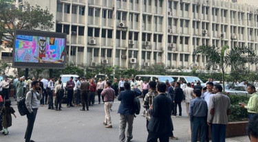 সচিবালয়ের নতুন ভবনে ফায়ার হুইসেল, আতঙ্কে কর্মকর্তা-কর্মচারীরা