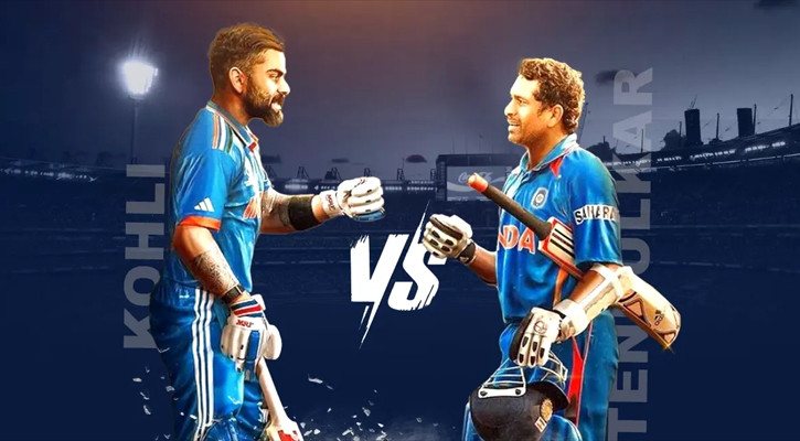 কোহলির ১৩৫: শচীনের রাজত্বে হানা, তবে ‘পর্বত’ জয় এখনো বাকি