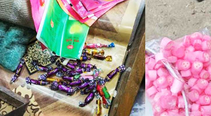 নিবন্ধন ছাড়াই শিশুখাদ্য তৈরি, লোগো নকল করে মোড়ক