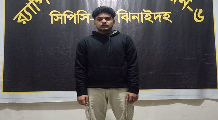 ঝিনাইদহে ব্যবসায়ী মুরাদ হত্যা মামলার আসামি গ্রেপ্তার