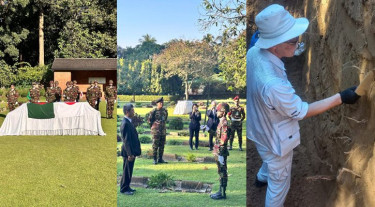 দ্বিতীয় বিশ্বযুদ্ধে নিহত ১৮ সেনার দেহাবশেষ নিয়ে গেল জাপান