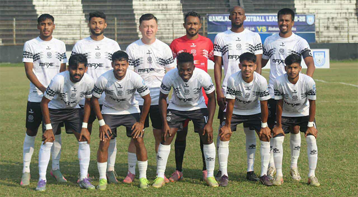 ড্র করেও শীর্ষে মোহামেডান