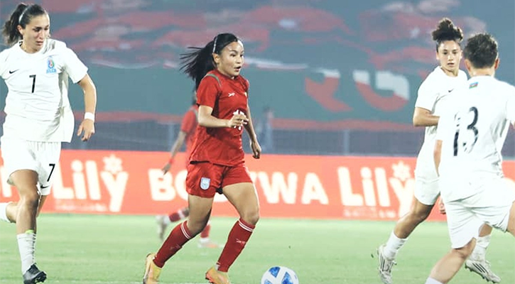 শেষ মুহূর্তের গোলে বাংলাদেশের হার