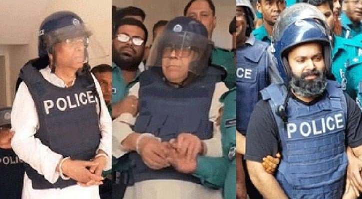 মনির হত্যা: রিমান্ড শেষে কারাগারে আনিসুল-কামরুল-সোলাইমান