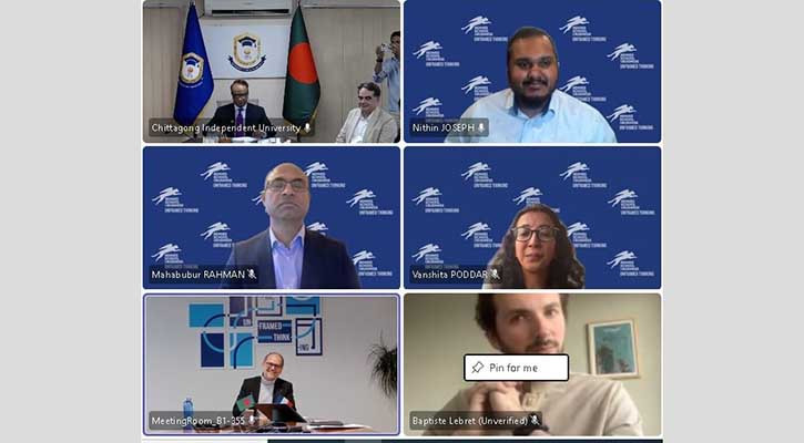 সিআইইউ–রেনেস স্কুল অব বিজনেসের মধ্যে সমঝোতা স্মারক স্বাক্ষর