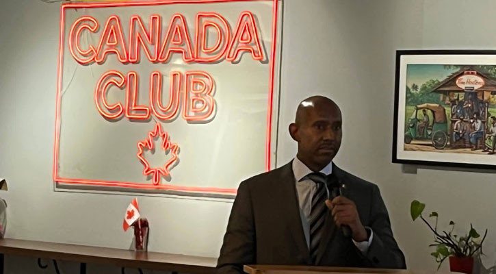 গণতন্ত্র এগিয়ে নিতে গণমাধ্যমের স্বাধীনতার বিকল্প নেই: কানাডার হাইকমিশনার