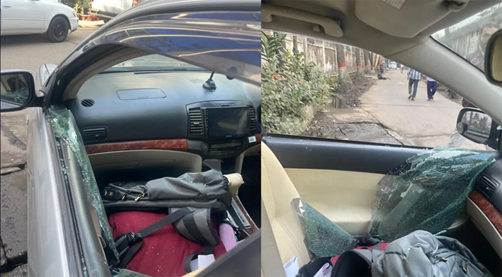 কাস্টমস কর্মকর্তার গাড়িতে হামলা, নির্দেশ এলো ‘গুলি কর’