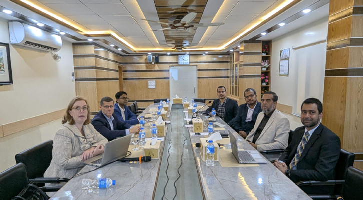 জামায়াত নেতাদের সঙ্গে আইআরআই প্রতিনিধিদলের সাক্ষাৎ