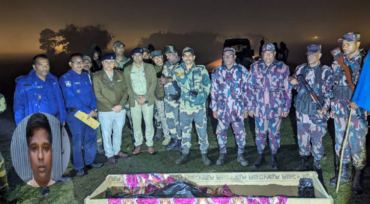 পাটগ্রাম সীমান্তে নিহত বাংলাদেশির লাশ ফেরত দিল বিএসএফ