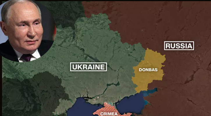 রাশিয়া যেকোনো মূল্যে দনবাস দখল করবে: পুতিন
