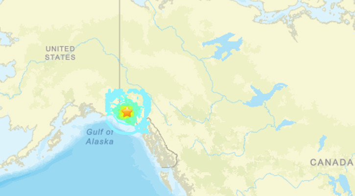 ৭ মাত্রার ভূমিকম্পে কেঁপে উঠল কানাডা-আলাস্কা সীমান্ত এলাকা
