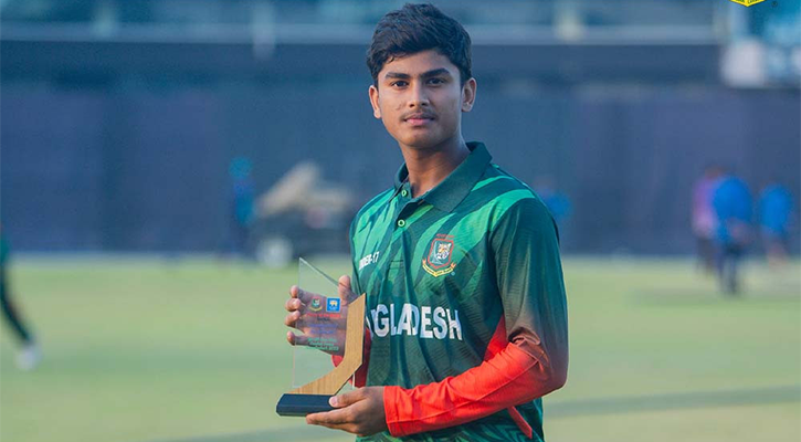 আদৃতের সেঞ্চুরিতে শ্রীলঙ্কাকে ৭৮ রানে হারাল বাংলাদেশ