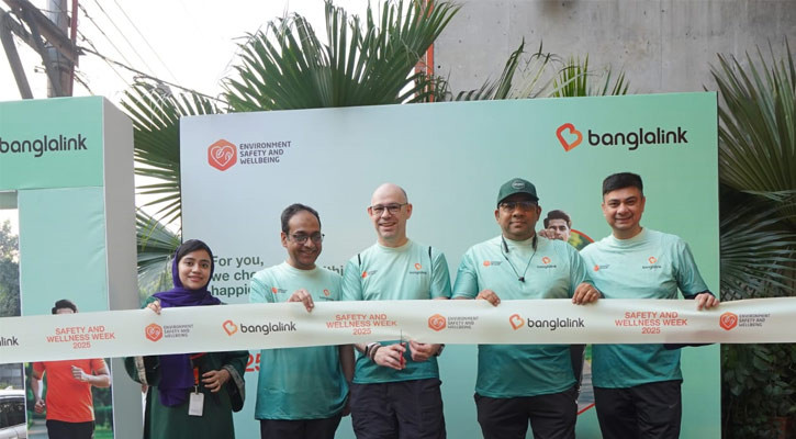 দেশজুড়ে বাংলালিংকের ‘সেফটি অ্যান্ড ওয়েলনেস উইক’