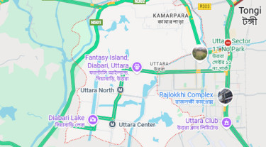 রাজধানীতে আবাসিক ভবনে আগুন, আহত ৫