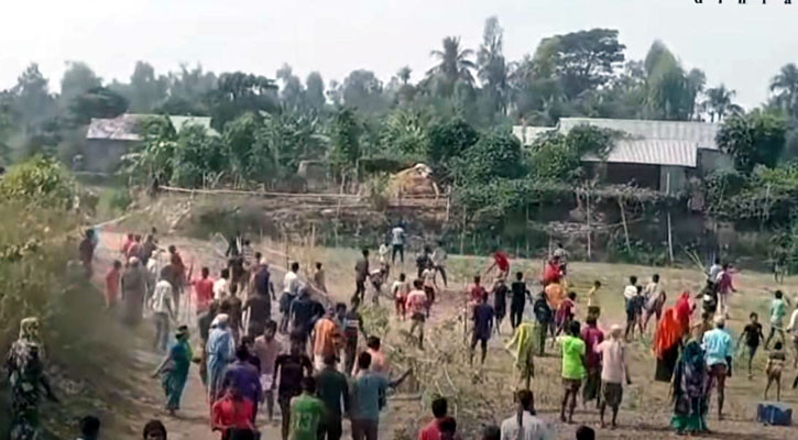 লাখাইয়ে জলমহাল নিয়ে সংঘর্ষ, পুলিশসহ আহত ১৫