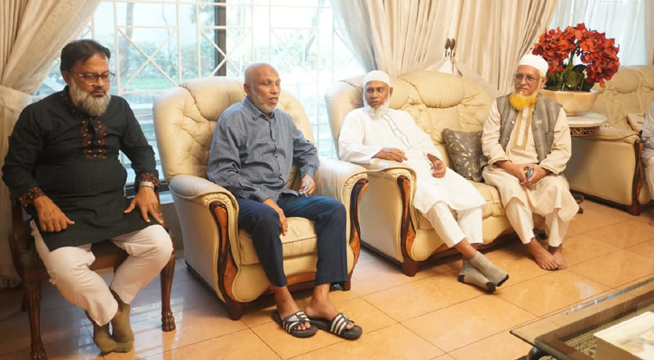 এরশাদ উল্লাহকে দেখতে গেলেন জামায়াত নেতারা