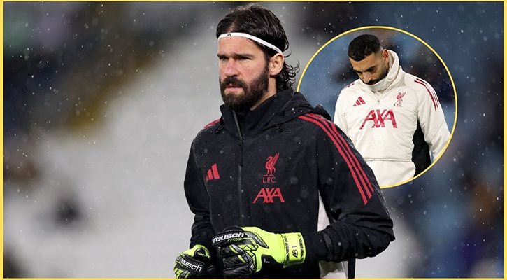 নিজের কারণেই দলে নেই সালাহ: আলিসন